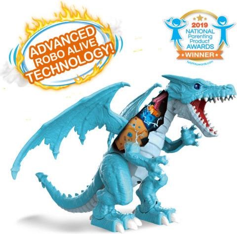 Image du produit Zuru Robo Alive Ferocious Roaring Dragon Jouet robotique alimenté par batterie