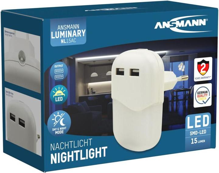 Actual product image Ansmann NL15AC + 2USB