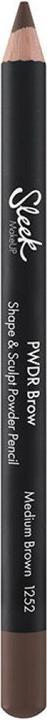 Image du produit Sleek MakeUP Pwdr Brow Shape And Sculpt Powder Pencil (Medium Brown)