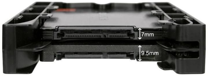 Produktbild Icy Dock SSD Rahmen 2x2.5" in 3.5"-Schacht