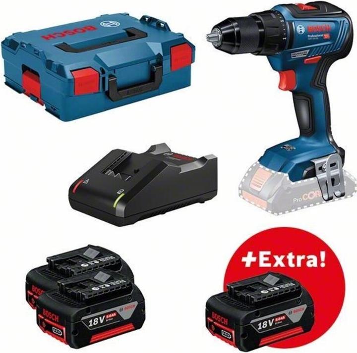 Bosch Professional GSR 18V-55 (Akkubetrieb)