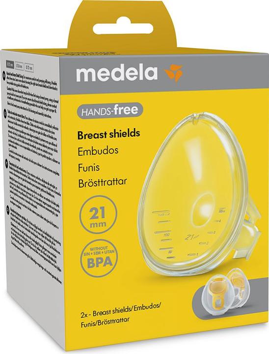 Immagine prodotto Medela Breast Shield Collection Container (2 pcs, S, Hands-Free)