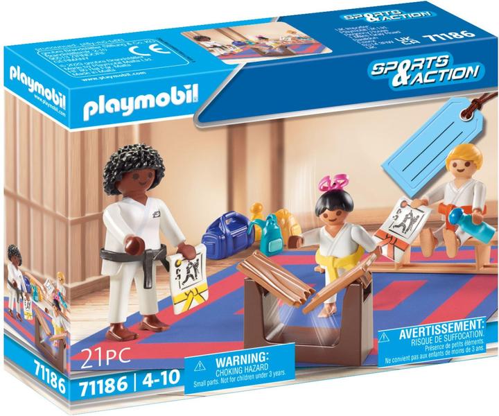 Actual product image Playmobil 71186 Karate Training