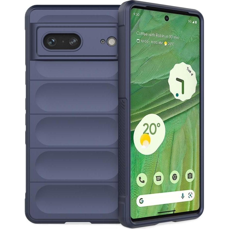 Screenguard CloudCase Google Pixel 7 TPU Hülle (Google Pixel 7), Smartphone Hülle, Blau