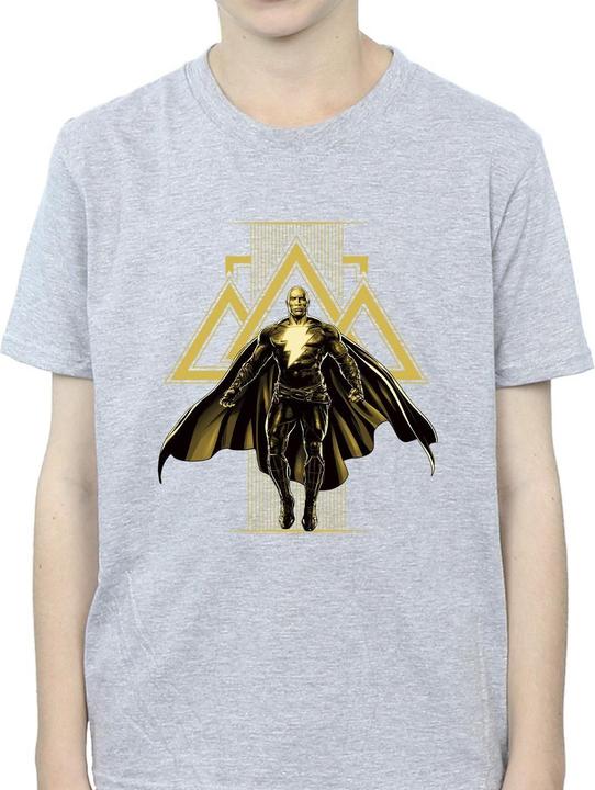 Produktbild Black Adam Rising Golden Symbols TShirt Jungen (152, 158)