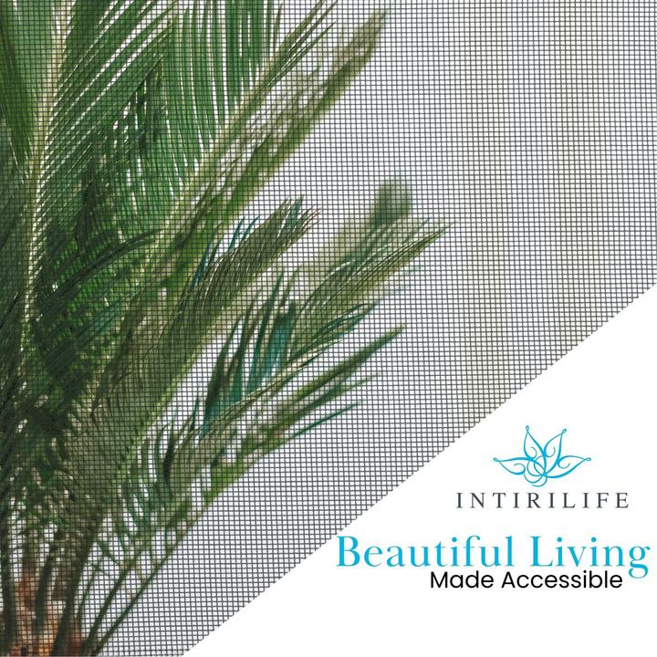 Image du produit Intirilife Moustiquaire en noir largeur 100cm (100 x 100 cm)