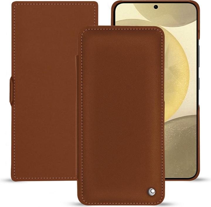 Actual product image Noreve Horizontal leather flap shell (Samsung Galaxy S24+)