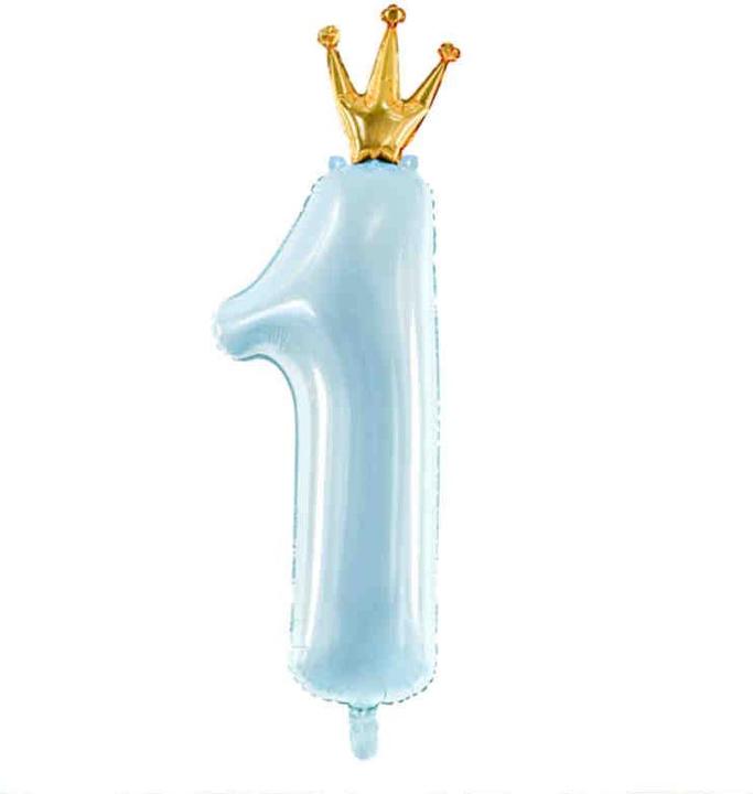 Image du produit Amscan Chiffre 1 avec couronne (1 x)