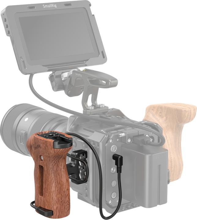 Produktbild SmallRig Handgriffe mit rosette und Start/Stopp-Taste (Griff)