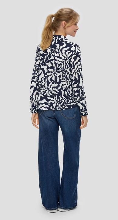 Immagine prodotto s.Oliver Bluse Viskosebluse mit V-Ausschnitt (38)