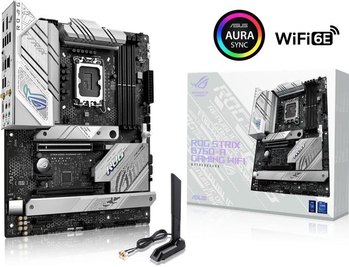 Produktbild ASUS ROG STRIX B760-A GAMING WIFI (LGA 1700, Intel B760, ATX)