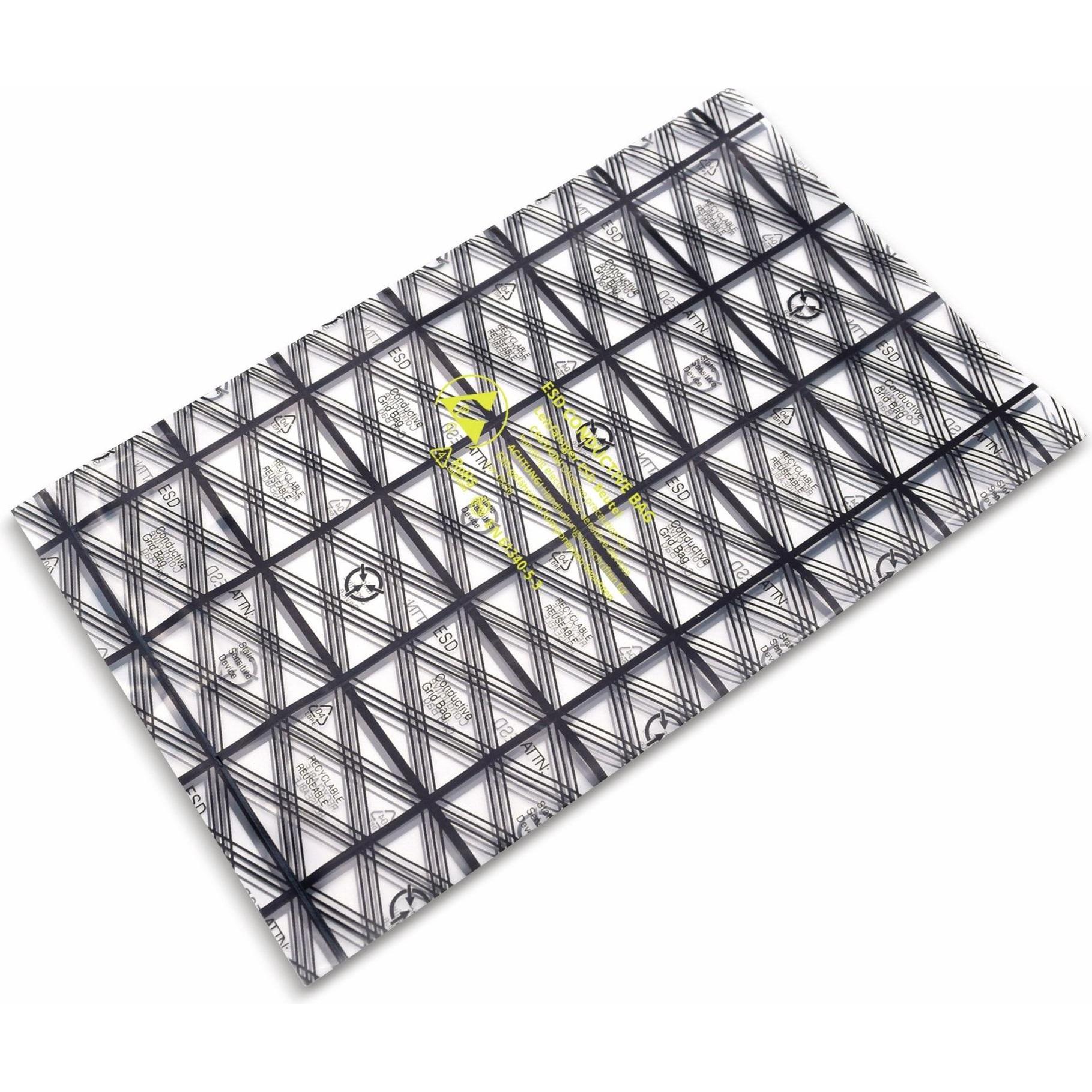 Thumbnail - Quadrios, Verpackungsmaterial, ESD-Beutel (L x B) 127 mm x 203 mm leitfähig ESD-Kennbuchstabe C 10 St. (10 Stück)
