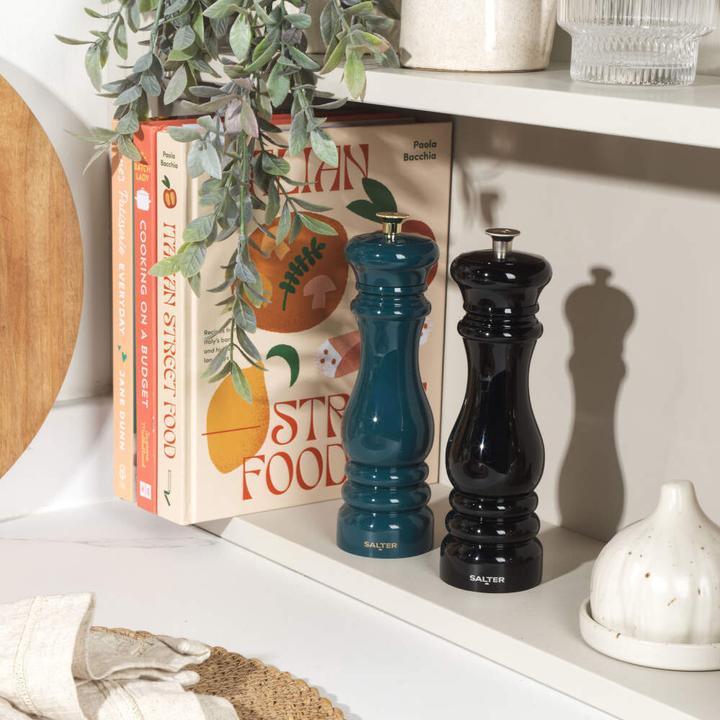 Actual product image Salter BW13676GREU7 Chester Salt & Pepper Mill Green (Pepper, Salt)