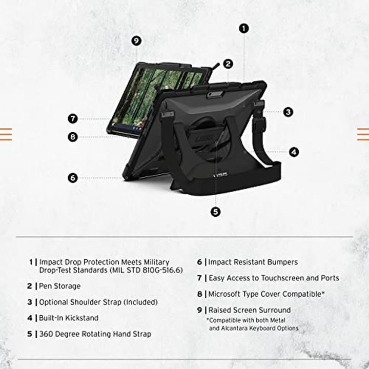 Actual product image UAG Plasma - Surface Pro 9 (Microsoft Surface Pro 9)