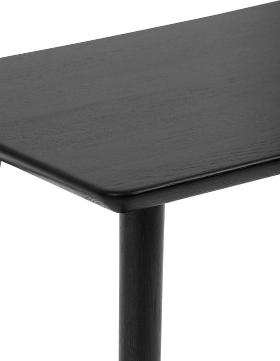 Actual product image Oakywood Classic Desk - Klassischer Schreibtisch aus Massivholz - Schwarz / 100x50 - (100 x 50 cm)