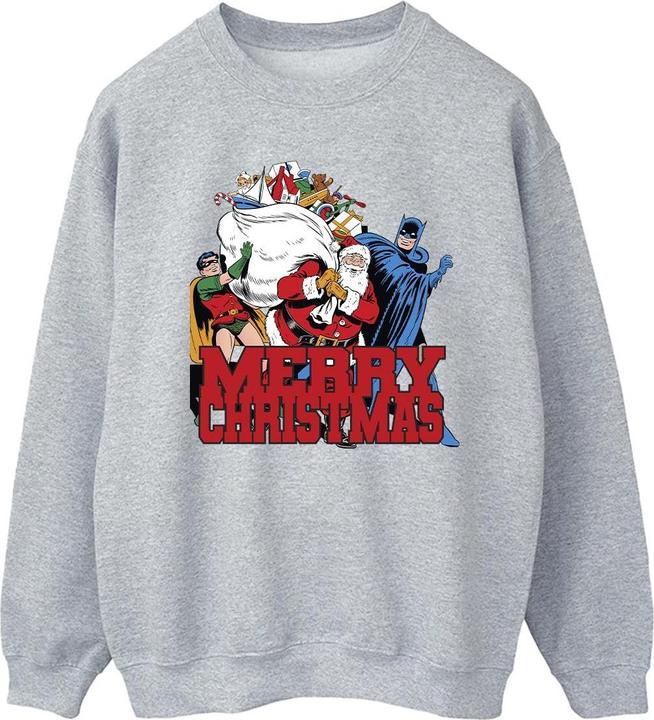 Produktbild Batman Frohe Weihnachten Comic Sweatshirt aus Baumwolle (M)