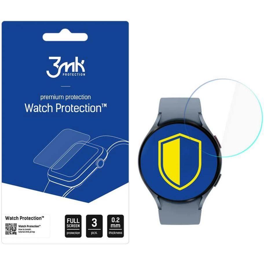 3MK Watch Protection FlexibleGlass Lite do Samsung Galaxy Watch 5 44 mm, Smartwatch Zubehör, Transparent