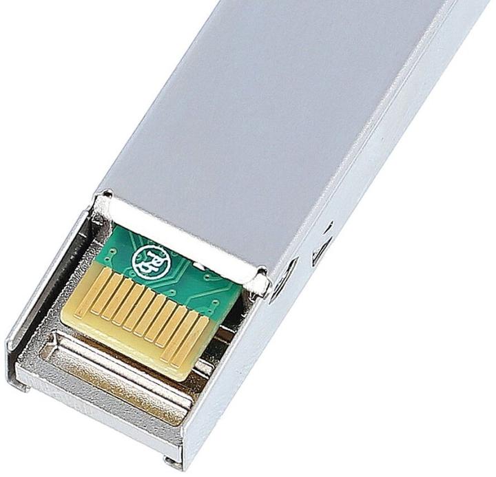 Produktbild BlueOptics HPE Aruba JL746A kompatibler © SFP Transceiver für Singlemode Gigabit Highspeed Datenübertragungen i
