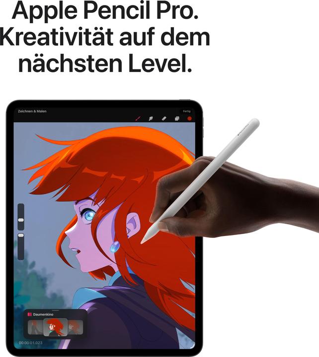 Image du produit Apple iPad Pro 11 2025 (M5) (WLAN uniquement, 11", 1000 Go, Noir Spatial)