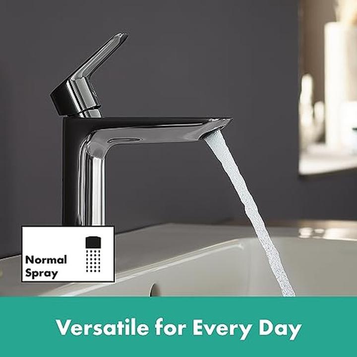 Produktbild hansgrohe Logis Einhebel-Waschtischarmatur 110 Fine mit Push-Open Ablaufgarnitur