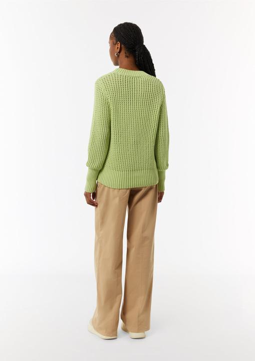Produktbild Comma Strickpullover Pullover mit Strukturmuster (40)