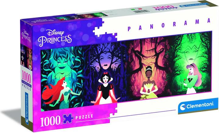 Image du produit Clementoni Puzzle panoramique Disney Prinses, 1000p. (1000 pièces)