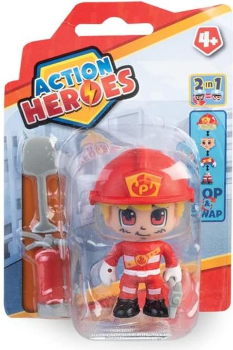 Famosa Action Heroes - Single Character: Firefighter