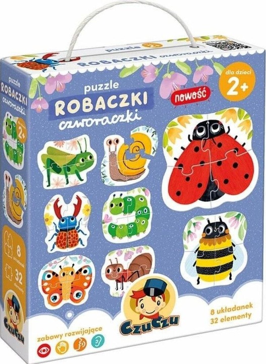 Produktbild Czuczu Puzzle Vierfache Käfer-Puzzle ZA4156 (32 Teile)