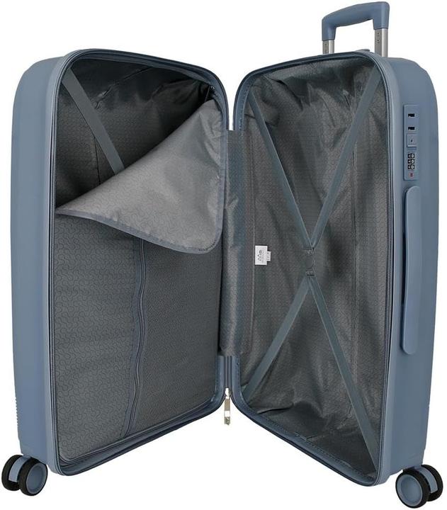 Actual product image Roll Road Orbit Carry-On and Medium Expandable Suitcase Set with Spinner Wheels