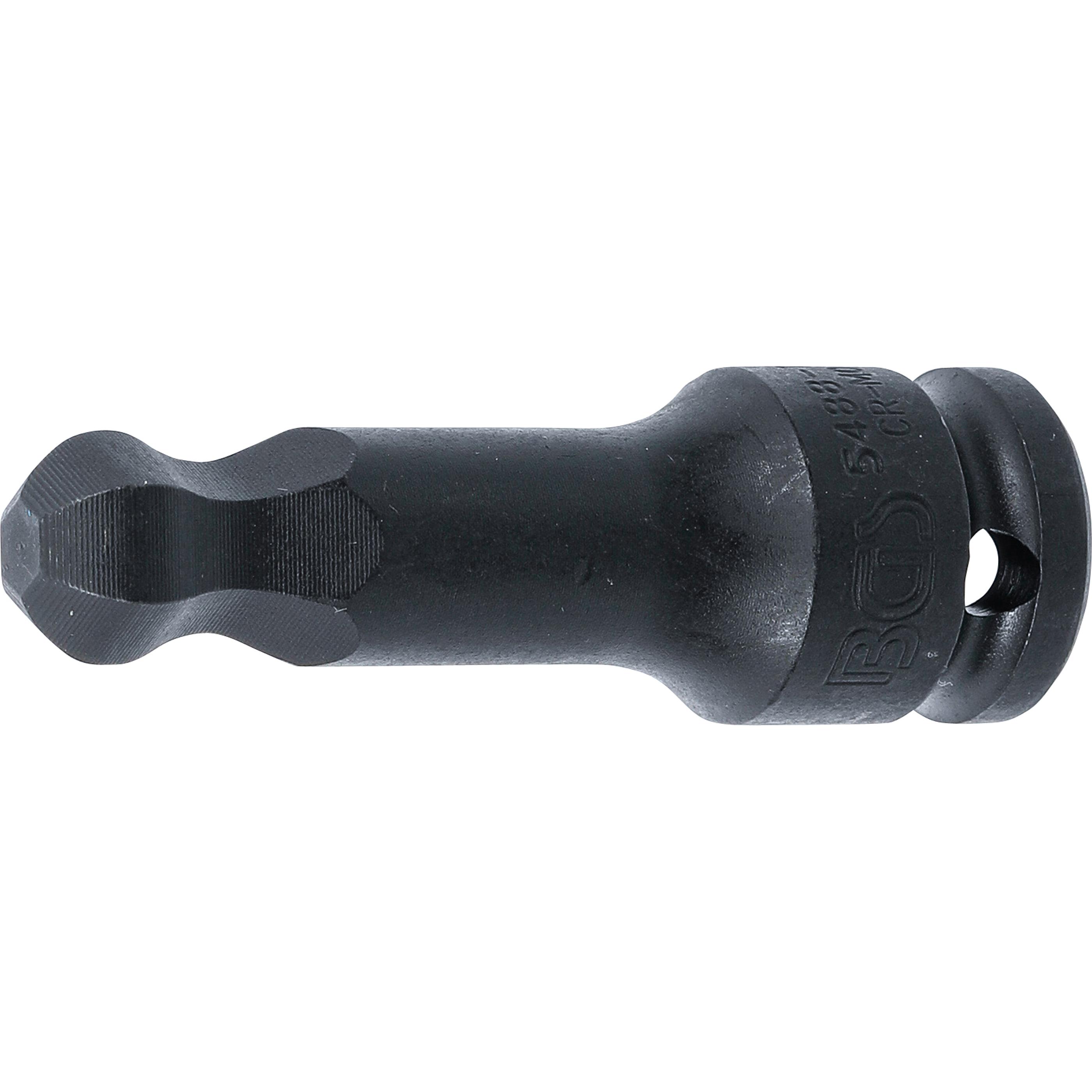 BGS, Bits, Kraft-Bit-Einsatz Länge 75 mm 12,5 mm (1/2") Innensechskant mit Kugelkopf 14 mm (12,5 mm)
