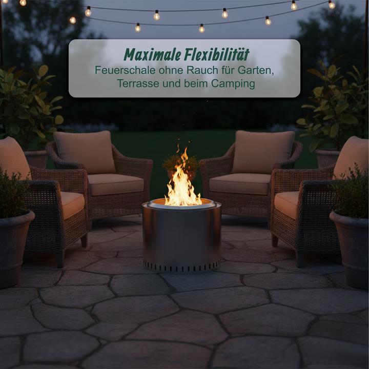 Produktbild Relaxdays Rauchfreie Feuerschale (49 cm)