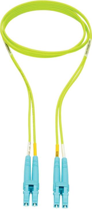 Actual product image Eaton LC to LC Multimode Duplex Fibre Optics Patch Cable 1meter - 100Gb 50/125 OM5 LC/LC L (CAT7, 1 m)