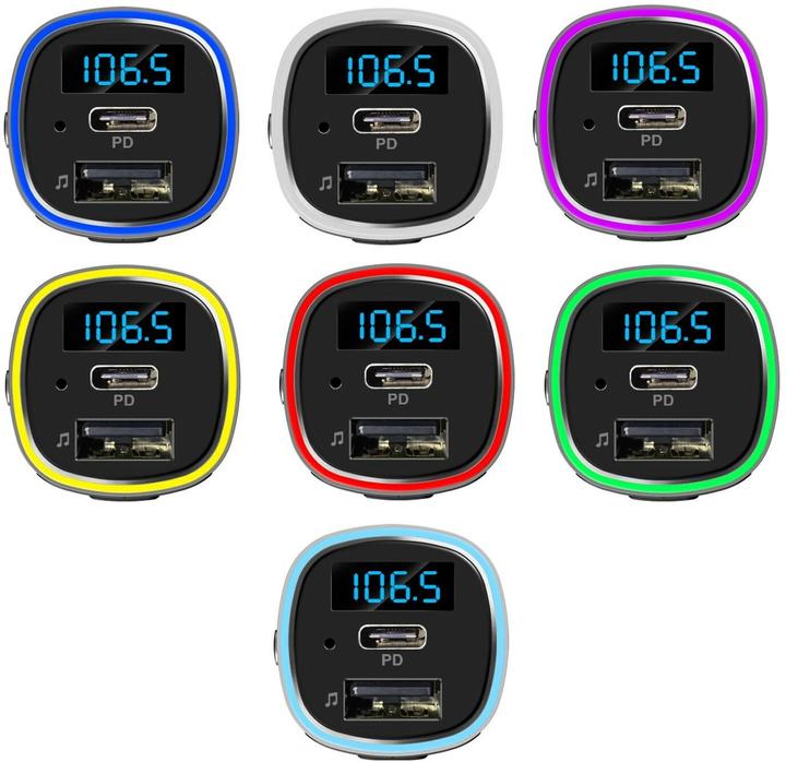 Produktbild Onit FM Transmitter mit USB Ladegerät