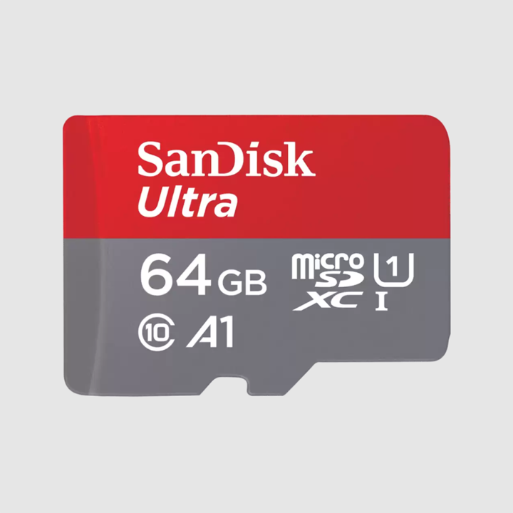 Productafbeelding SanDisk Ultra mit Adapter (64 GB, microSDXC, U1, UHS-I)