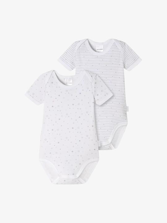 Actual product image Schiesser Kinder Body weiss/klein gemustert (86)