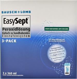 Produktbild Bausch + Lomb EasySept 3Pack (Peroxid-System, 1080 ml)