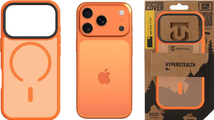 Produktbild Tactical MagForce Hyperstealth Cover for iPhone 17 Pro Agent Orange (Apple iPhone 17 Pro)