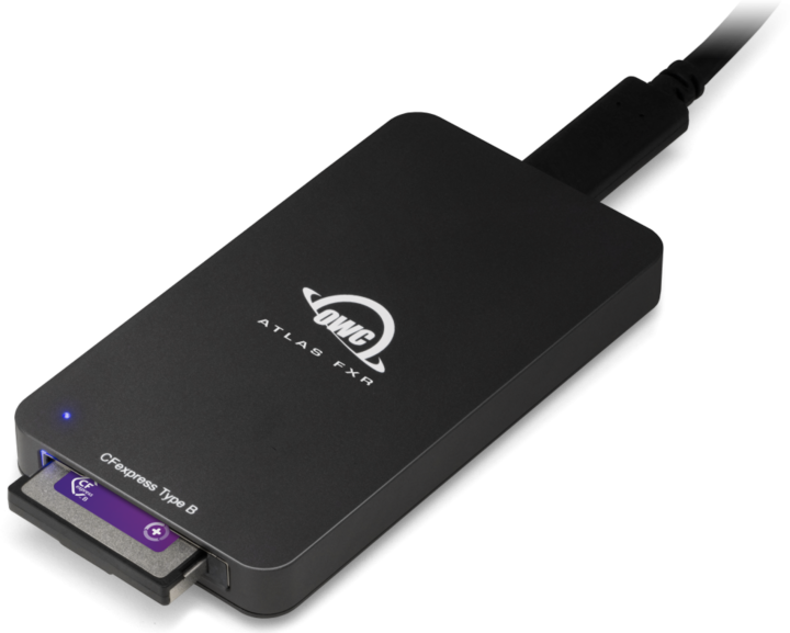 Actual product image OWC Atlas FXR Thunderbolt (USB-C) + USB CFexpress Card Reader (Thunderbolt 3, USB 3.2 Gen 2)