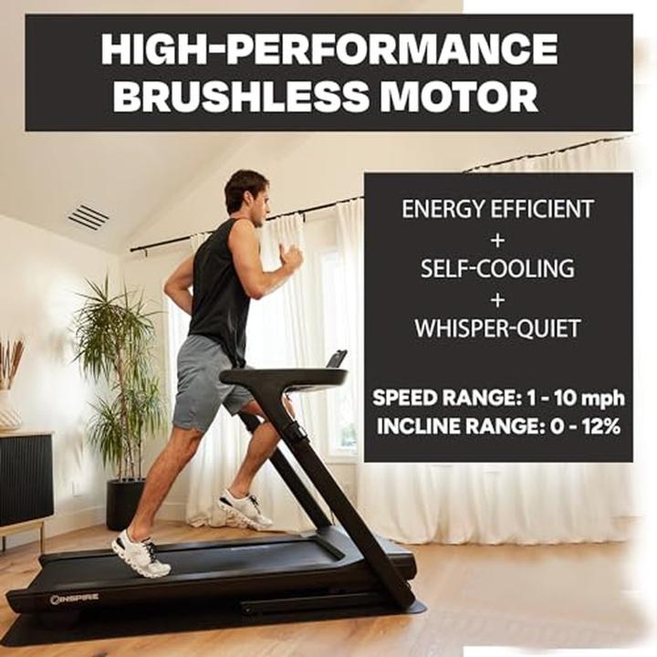Actual product image Inspire Tread 3 folding treadmill