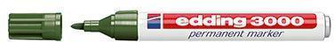Immagine prodotto Edding Marcatore permanente 3000 (Verde oliva, 1.50 mm, 1 x)