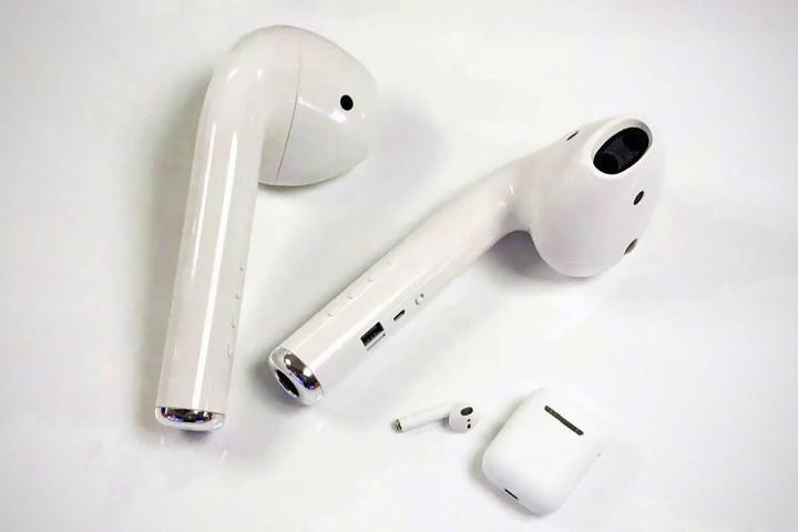 Produktbild PhoneLook Riesen AirPod Bluetooth 4.2 Lautsprecher Stereo Sound Chip tiefer Bass (5 h)