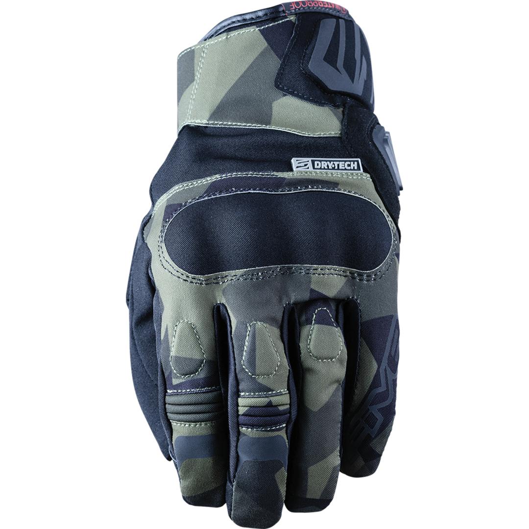 Five, Motorradhandschuhe, Handschuh BOXER WP - grün-gelb (XXL)