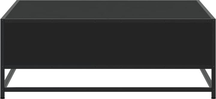 Immagine prodotto vidaXL Couchtisch Beistelltisch Kaffeetisch Sofatisch Teetisch Tisch Schwarz (80 x 80 x 30 cm)