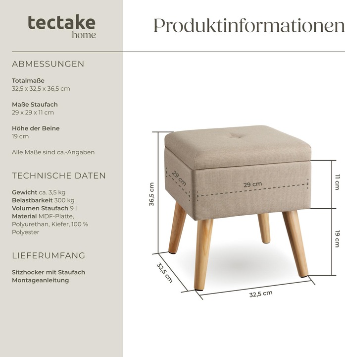 Immagine prodotto tectake Elva