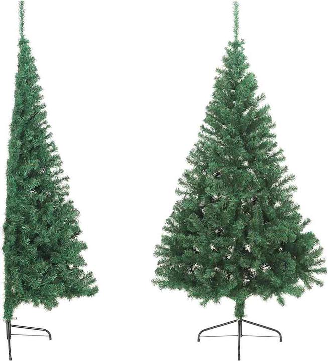 Produktbild vidaXL künstlicher halber Weihnachtsbaum (180 cm)