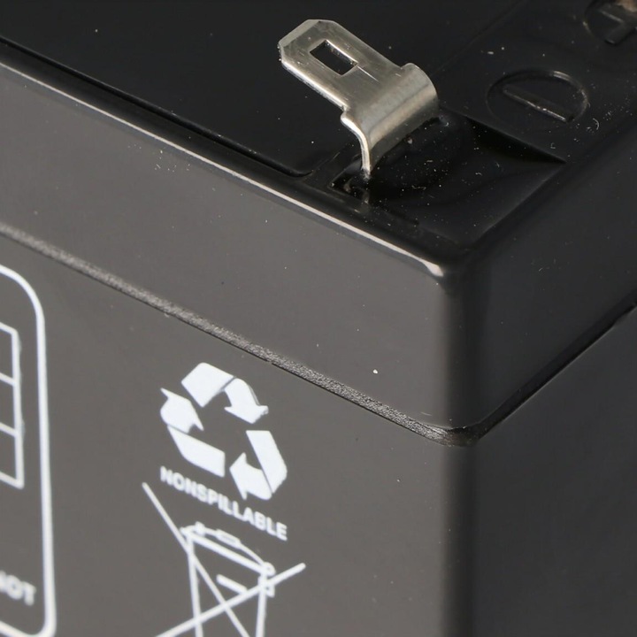 Actual product image Multipower Battery MP1.2-12 Lead acid battery with 4,8mm Faston contacts (12 V, 1.20 Ah)
