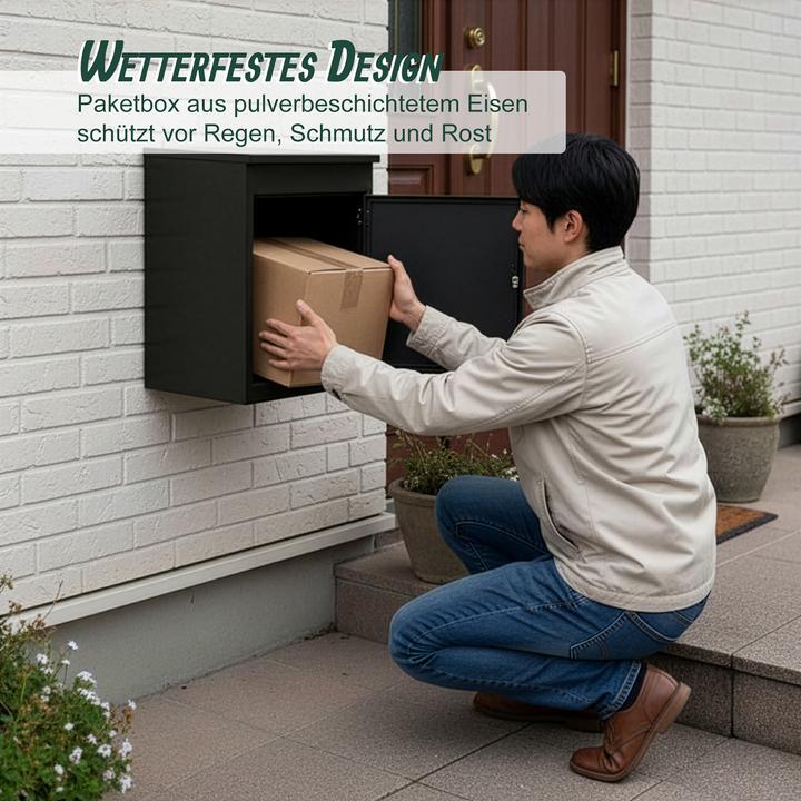 Actual product image Relaxdays parcel box