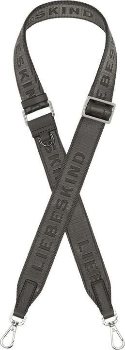 Image du produit Liebeskind Berlin Liebeskind Logo Small Accessories Webbing Strap Womens Bracelet Dark Grey Dark Grey Dark Grey (Polyester)