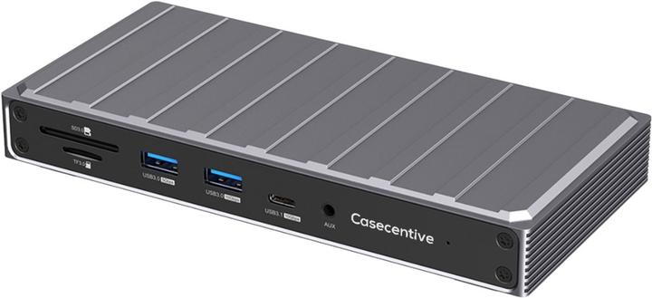 Image du produit Casecentive Station d'accueil DisplayLink USB-C 13-en-1 (USB-C, 13 ports)