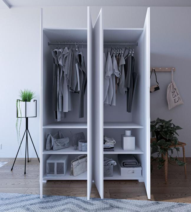 Produktbild Homitis Monza 120 Wardrobe (120 x 43.30 x 180 cm)